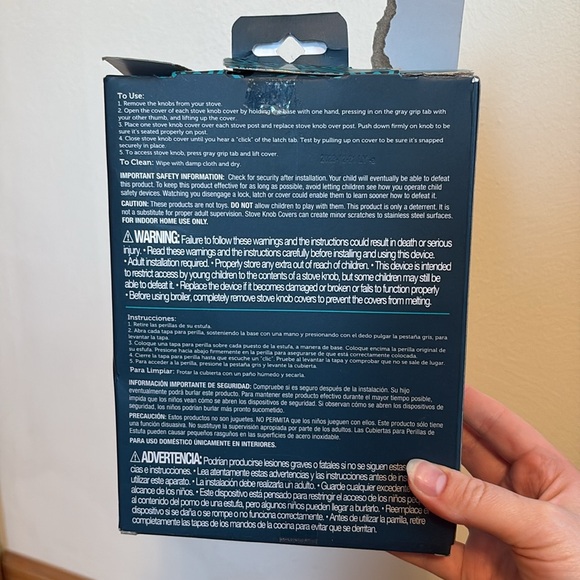 Safety 1st Clear Stove Knob Covers - Picture 3 of 3